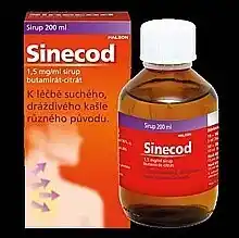 Benu Sinecod 1,5 mg/ml sirup 200 ml nabídka