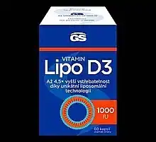 Benu GS Vitamin Lipo D3 1000 IU 60 kapslí nabídka