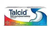 Benu Talcid 500 mg 50 žvýkacích tablet nabídka