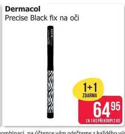 Teta Dermacol Precise Black fix na oči nabídka