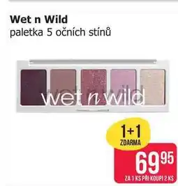 Teta Wet n Wild paletka 5 očních stínů nabídka