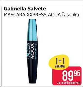 Teta Gabriella Salvete MASCARA XXPRESS AQUA řasenka nabídka