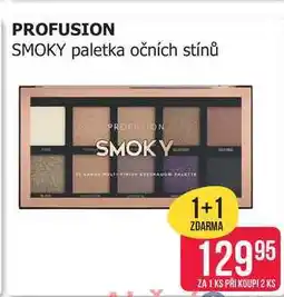 Teta PROFUSION SMOKY paletka očních stínů nabídka