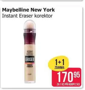Teta Maybelline New York Instant Eraser korektor nabídka
