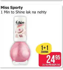 Teta Miss Sporty 1 Min to Shine lak na nehty nabídka