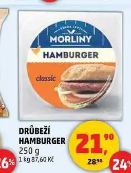 Penny Market DRŮBEŽÍ HAMBURGER, 250 g nabídka