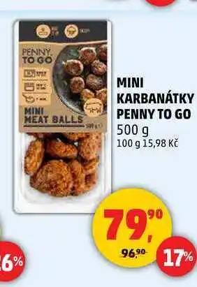 Penny Market MINI KARBANÁTKY PENNY TO GO, 500 g nabídka