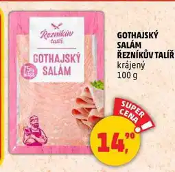 Penny Market GOTHAJSKÝ SALÁM ŘEZNÍKŮV TALÍŘ, 100 g nabídka