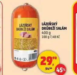 Penny Market LÁZEŇSKÝ DRŮBEŽÍ SALÁM, 400 g nabídka