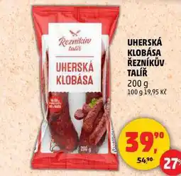 Penny Market UHERSKÁ KLOBÁSA ŘEZNÍKŮV TALÍŘ, 200 g nabídka