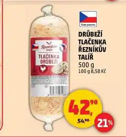 Penny Market DRŮBEŽÍ TLAČENKA ŘEZNÍKŮV TALÍŘ, 500 g nabídka