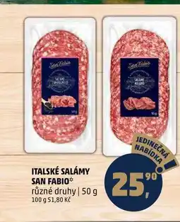 Penny Market ITALSKÉ SALÁMY SAN FABIO, 50 g nabídka