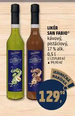 Penny Market LIKÉR SAN FABIO, 0,5 l nabídka