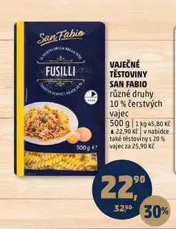 Penny Market VAJEČNÉ TĚSTOVINY SAN FABIO, 500 g nabídka