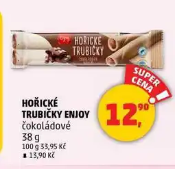 Penny Market HOŘICKÉ TRUBIČKY ENJOY čokoládové, 38 g nabídka