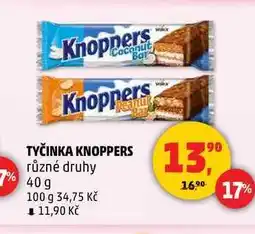Penny Market TYČINKA KNOPPERS, 40g nabídka