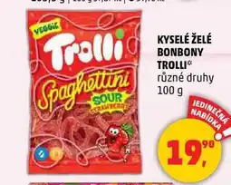 Penny Market KYSELÉ ŽELÉ BONBONY TROLLI, 100 g nabídka