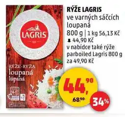 Penny Market RÝŽE LAGRIS ve varných sáčcích loupaná, 800 g nabídka