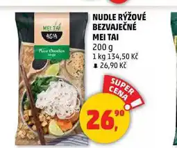 Penny Market NUDLE RÝŽOVÉ BEZVAJEČNÉ MEI TAI, 200 g nabídka