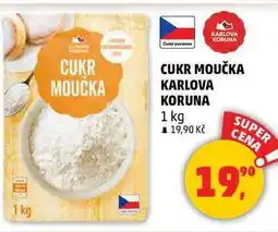 Penny Market CUKR MOUČKA KARLOVA KORUNA, 1 kg nabídka