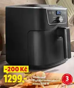 Lidl Silvercrest Digitální horkovzdušná fritéza 2150 W nabídka