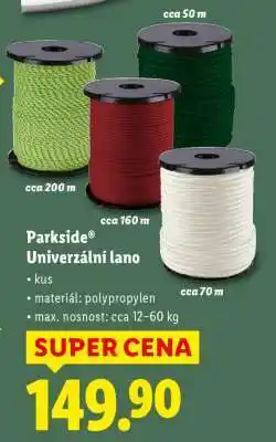 Lidl PARKSIDE Univerzální lano nabídka