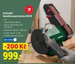 Lidl PARKSIDE Kombinovaná bruska 240 W nabídka