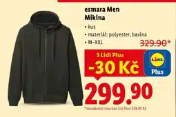 Lidl Esmara Men Mikina nabídka