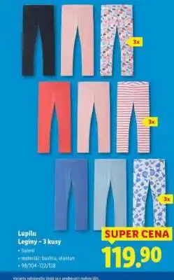 Lidl Lupilu Legíny – 3 kusy nabídka