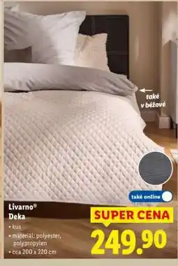 Lidl Livarno Deka nabídka