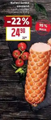 Billa Kuřecí šunka zauzená nabídka
