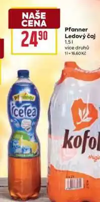 Billa Pfanner Ledový čaj nabídka
