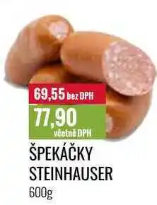 Ratio ŠPEKÁČKY STEINHAUSER 600g nabídka