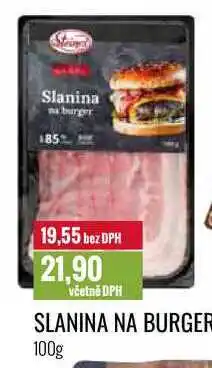 Ratio SLANINA NA BURGER 100g nabídka