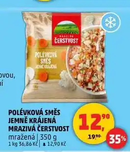 Penny Market POLÉVKOVÁ SMĚS JEMNĚ KRÁJENÁ MRAZIVÁ ČERSTVOST, 350 g nabídka