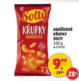 Penny Market ARAŠÍDOVÉ KŘUPKY SOLTY, 100 g nabídka