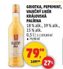 Penny Market GRIOTKA KRÁLOVSKÁ PALÍRNA, 0,5 l nabídka