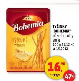 Penny Market TYČINKY BOHEMIA, 80 g nabídka