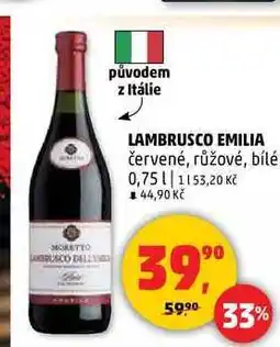 Penny Market LAMBRUSCO EMILIA, 0,75 l nabídka