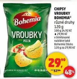 Penny Market CHIPSY VROUBKY BOHEMIA, 120 g nabídka