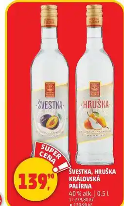 Penny Market HRUŠKA KRÁLOVSKÁ PALÍRNA, 0,5 l nabídka