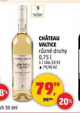 Penny Market CHÂTEAU VALTICE, 0,75 l nabídka