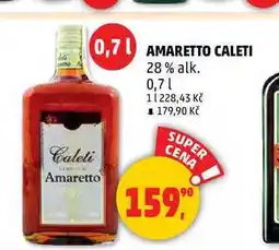 Penny Market AMARETTO CALETI, 0,7 l nabídka