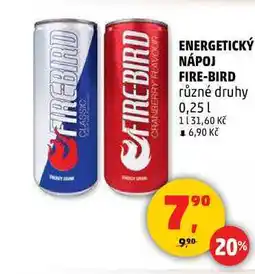 Penny Market ENERGETICKÝ NÁPOJ FIRE-BIRD, 0,25 l nabídka