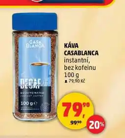 Penny Market KÁVA CASABLANCA instantní, bez kofeinu, 100 g nabídka
