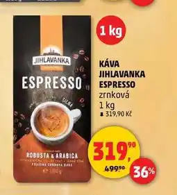 Penny Market KÁVA JIHLAVANKA ESPRESSO zrnková, 1 kg nabídka