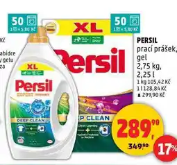 Penny Market PERSIL prací prášek, 2,75 kg nabídka