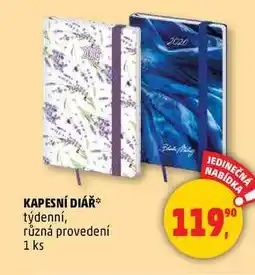 Penny Market KAPESNÍ DIÁŘ, 1 ks nabídka