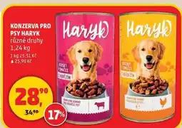 Penny Market KONZERVA PRO PSY HARYK, 1,24 kg nabídka