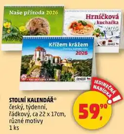 Penny Market STOLNÍ KALENDÁŘ, 1 ks nabídka